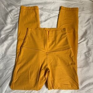 Lululemon Align Ribbed High-Waist Leggings - Mango 25”